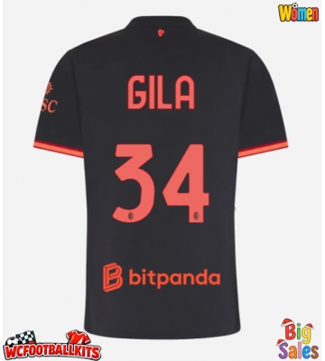 AC Milan Mario Gila #34 Replica Third Stadium Shirt for Women 2026-27 Short Sleeve
